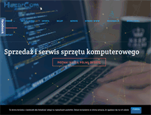 Tablet Screenshot of huzarcom.pl